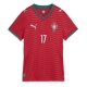 Billige Fotballdrakt Portugal Rafael Leao #17 Replika Hjemmedrakt Dame VM 2026 Kortermet Billige Fotballdrakt Portugal Rafael Leao #17 Replika Hjemmedrakt Dame VM 2026 Kortermet